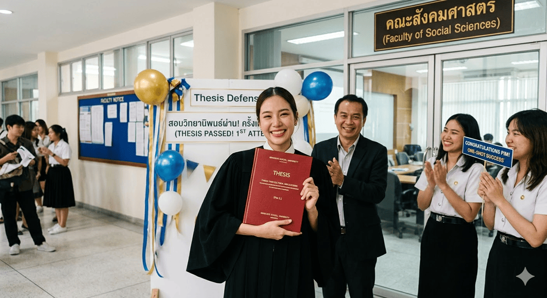 วิธีทำ Thesis ให้ผ่านในครั้งเดียว! คู่มือฉบับสมบูรณ์สำหรับนักศึกษา
