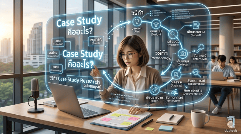 Case Study คืออะไร? วิธีทำ Case Study Research ฉบับสมบูรณ์