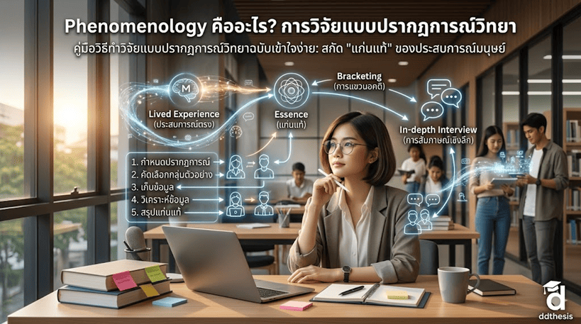 Phenomenology คืออะไร? เจาะลึกการวิจัยแบบปรากฏการณ์วิทยา